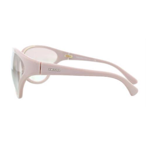 Prada sunglasses  - Pink , Pink Frame, Clear Gradient Brown Lens 1