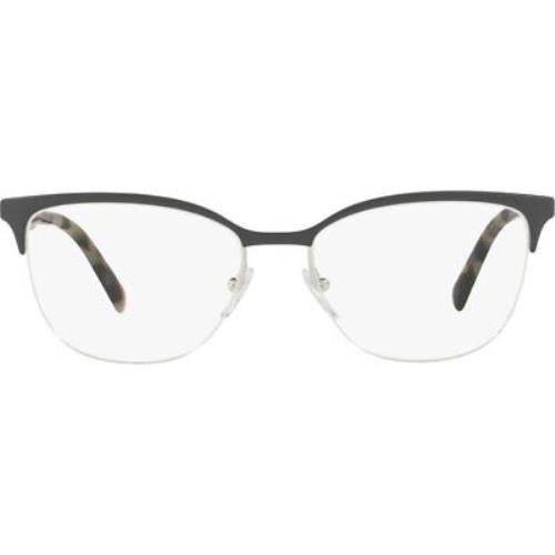Prada-pr 53VV Conceptual 2621O1 Square Eyeglasses Top Gray/silver - Top Gray/Silver Frame