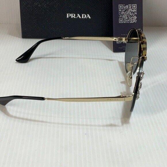 Prada sunglasses spr - Gold Frame, Gray Lens 2