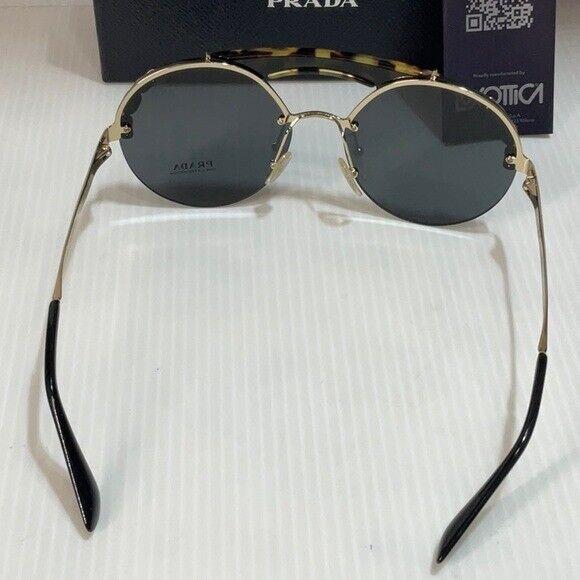Prada sunglasses spr - Gold Frame, Gray Lens 3