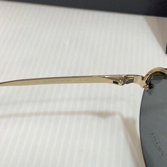 Prada sunglasses spr - Gold Frame, Gray Lens 5