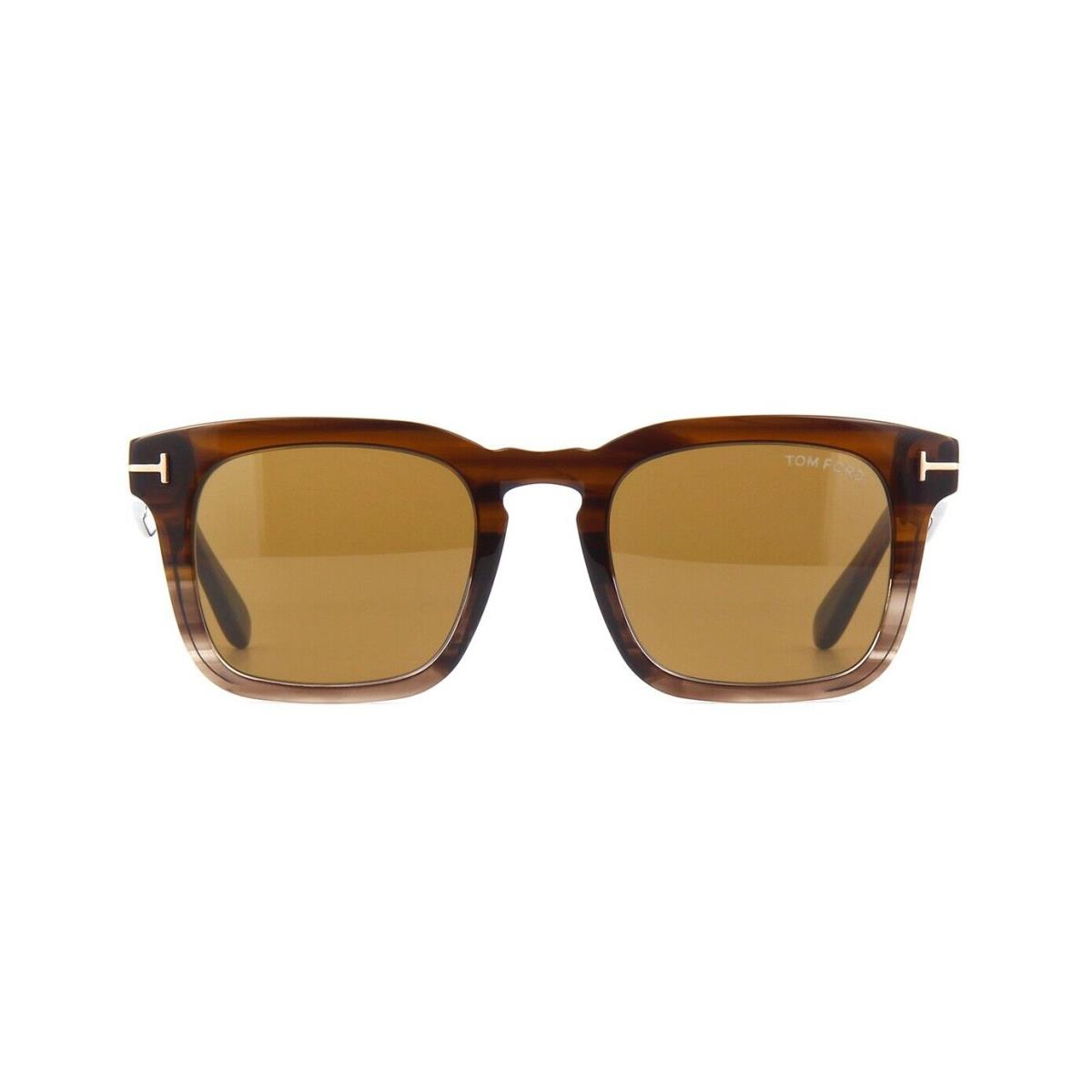 Tom Ford Dax FT 0751 Havana/brown 55E Sunglasses