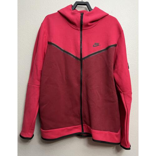 Nike Sportswear Tech Fleece Hoodie Sweater Jacket Mens Size Xxl CU4489 643