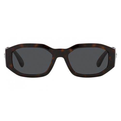 Versace Men Sunglasses VE4361 542387 53mm Havana / Dark Grey Lens