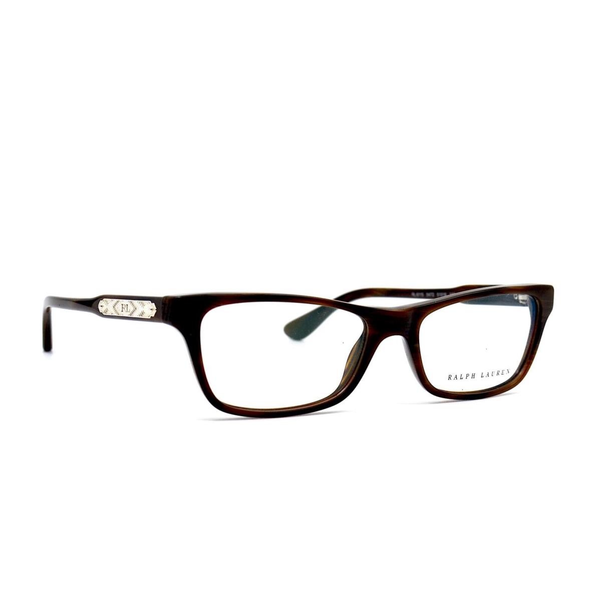 Ralph Lauren RL 6115 5472 Brown Horn Eyeglasses Frame