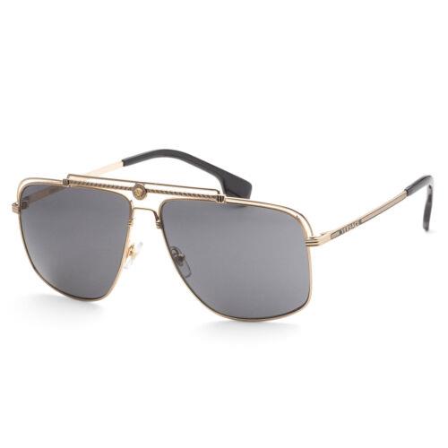 Versace Men`s Fashion VE2242-100287 61mm Gold Sunglasses