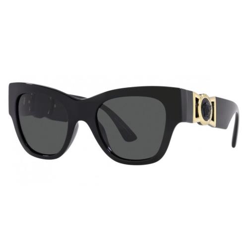 Versace Women`s VE4415U-GB1-87 Fashion 52mm Black Sunglasses