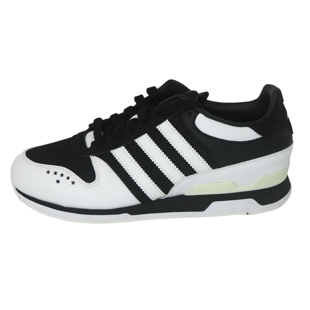 Adidas ZXZ123 J Originals Boys Running Shoes SZ 4Y Leather Black White G08414