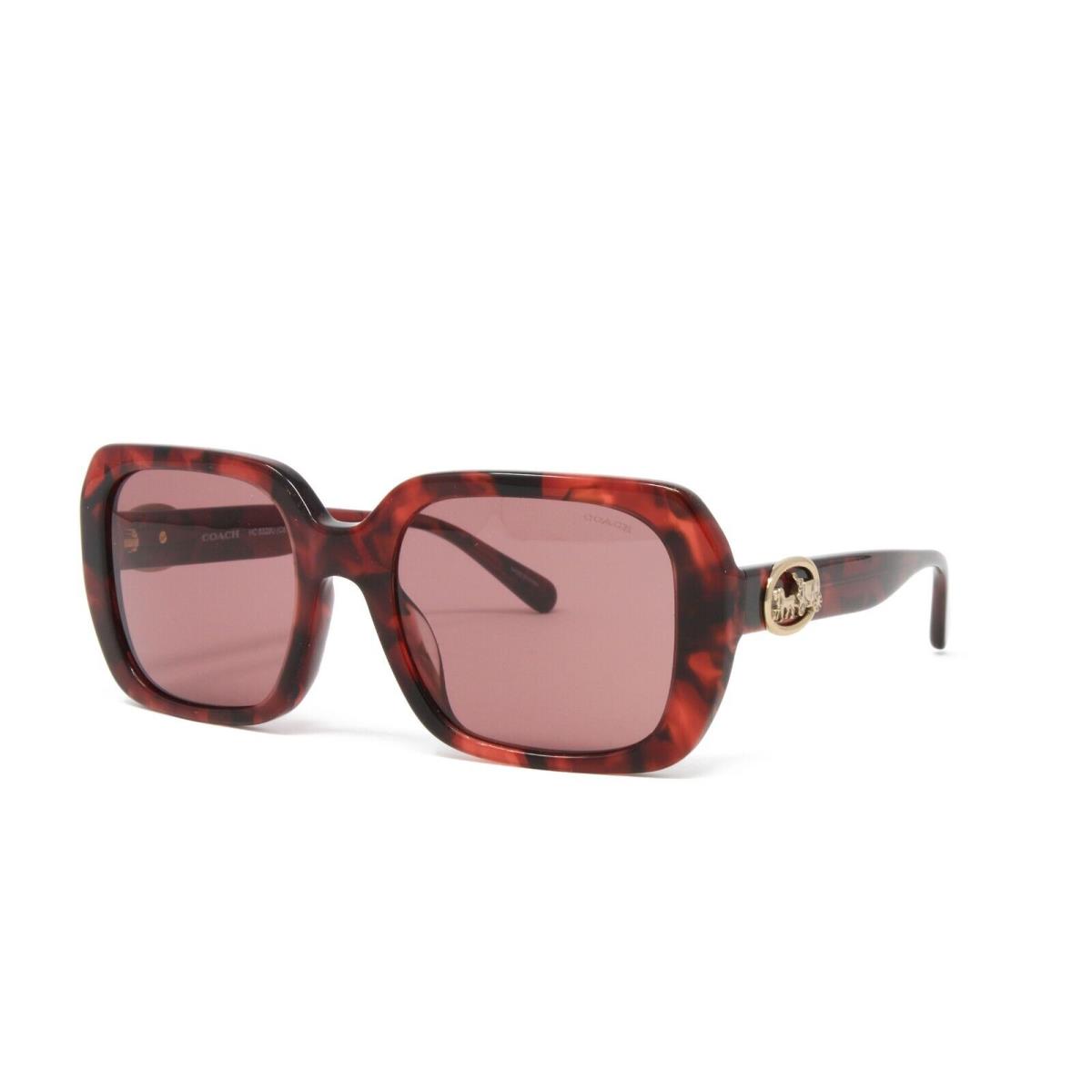 Coach Women`s Horse Carriage Sunglasses HC8392U 565869 Milky Wine Tortoise