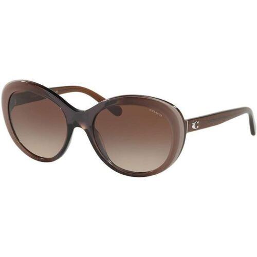 Coach HC8259 L1061 553413 Women Sunglasses Taupe Laminate / Brown Gradient