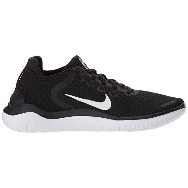 Nike Free RN 2018 942837-001 Women`s Black White Athletic Sneaker Shoes TV548