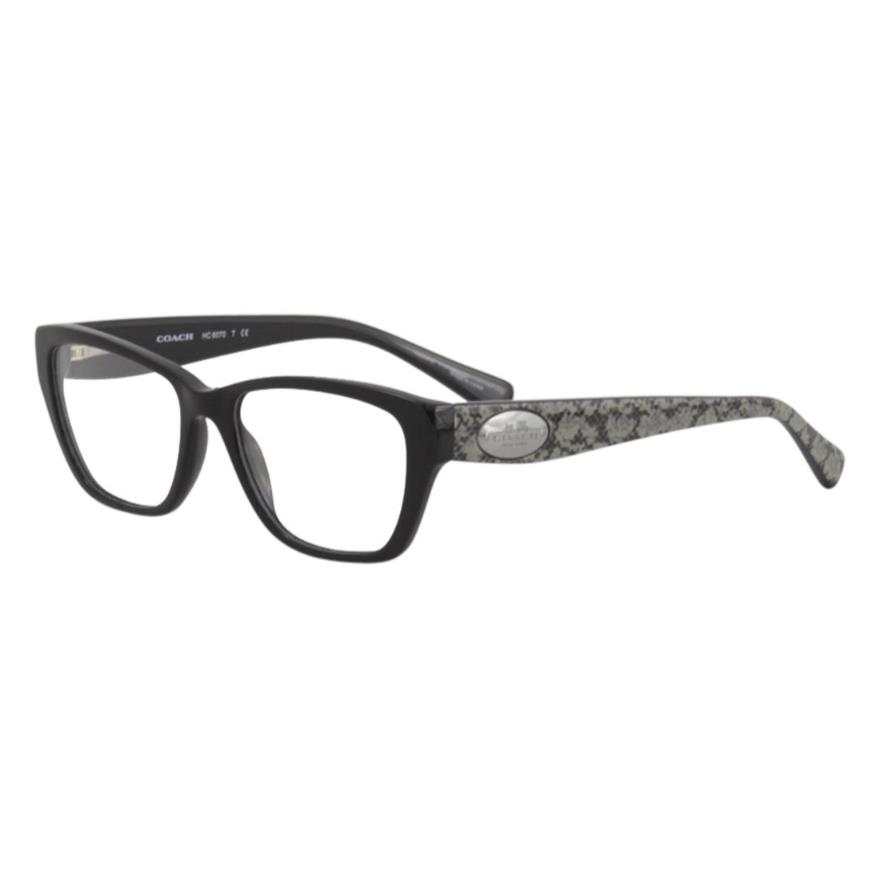 Coach Eyeglasses Optical Rx HC6070 5346 51mm Black / Whip Snake Frog 51-17-135