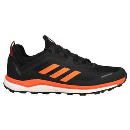 Adidas G26103 Terrex Agravic Flow Trail Mens Running Sneakers Shoes - Black