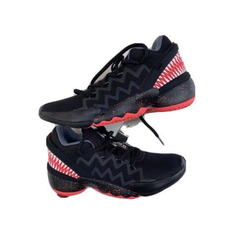 Adidas D.o.n. Don Issue 2 Venom Marvel Black/red FV8960 Basketball Shoes Mens 10