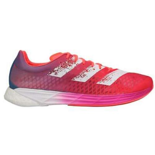 Adidas FW9253 Adizero Pro Mens Running Sneakers Shoes - Pink - Size 12 M