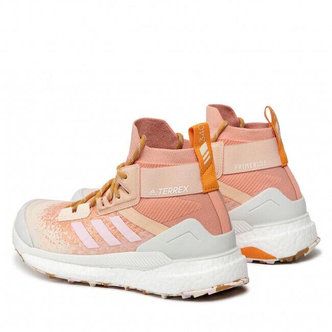 Adidas Terrex Free Hiker Primeblue Women Shoes FZ3129 Size 9 Blush Pink Boost