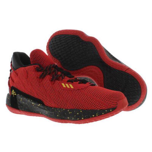 Adidas Dame 7 Gca Mens Shoes Size 7.5 Color: Power Red/black - Power Red/Black , Red Main