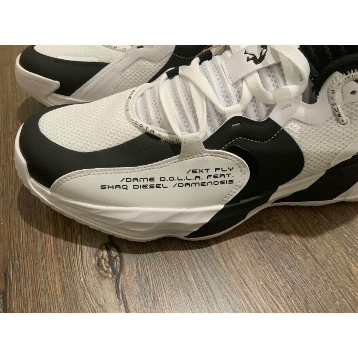 Adidas shoes Dame Lillard - White 5