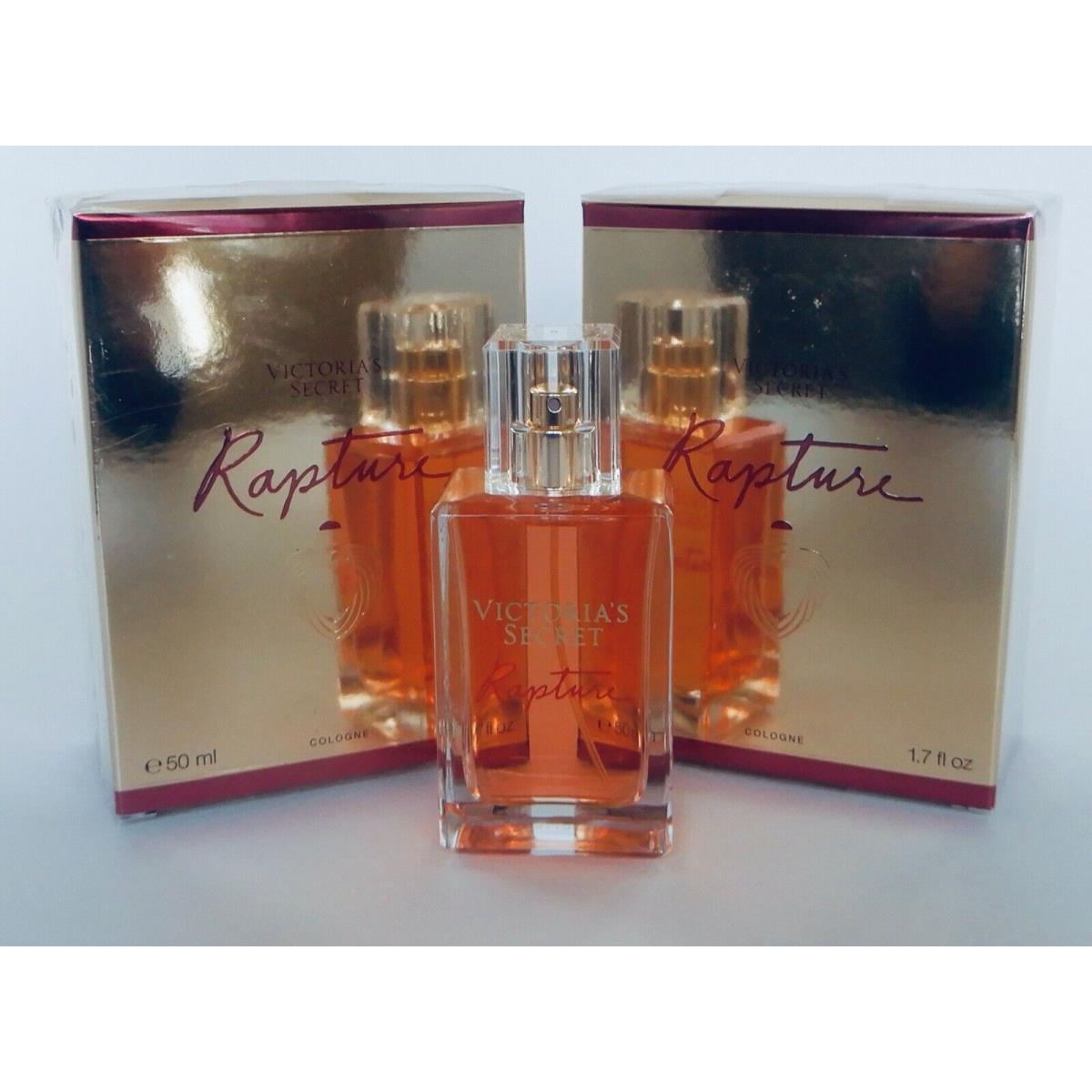 2 Victoria`s Secret Rapture Perfume Eau DE Parfum 1.7oz / 50ml