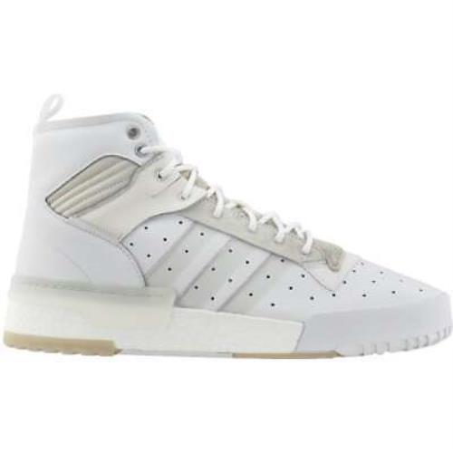 Adidas G27978 Rivalry Rm High Mens Sneakers Shoes Casual - White - Size 11