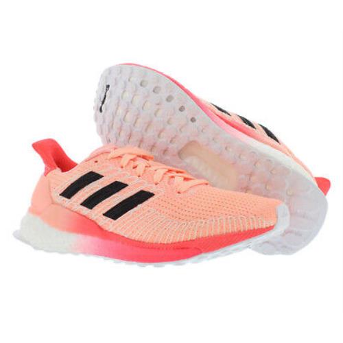 Adidas Solar Boost 19 W Womens Shoes Size 7 Color: Pink/white - Pink/White , Pink Main