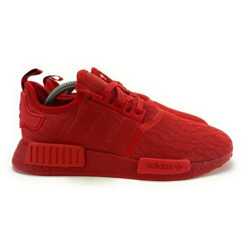 Adidas Women`s NMD_R1 Lush Red Running Shoes FV7308 Size 10