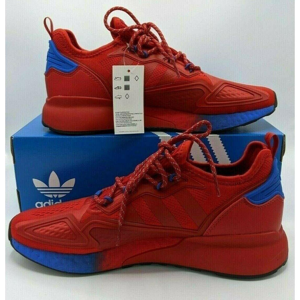 Adidas shoes Originals Boost - Blue, Red 0