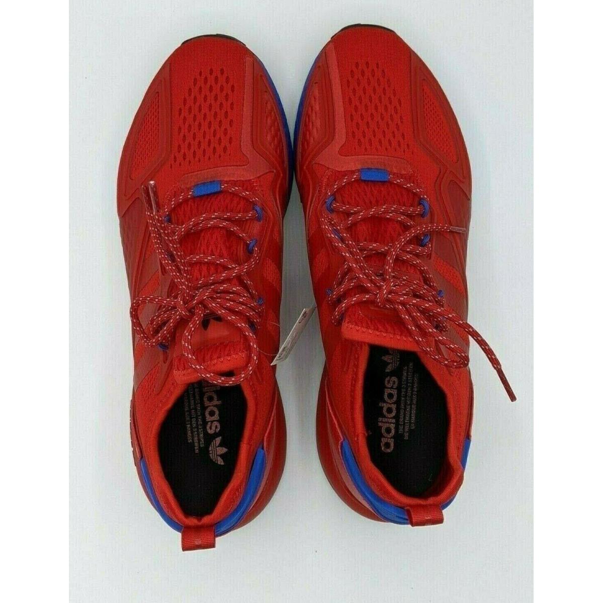 Adidas shoes Originals Boost - Blue, Red 7