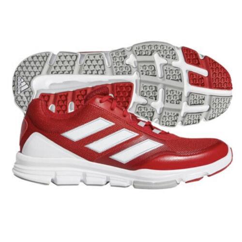 Adidas Men`s Speed Trainer 5 Shoes Red Mens Sz 10.5
