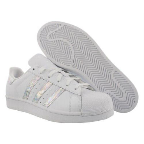 Adidas Superstar Girls Shoes Size 7 Color: Footwear White/footwear
