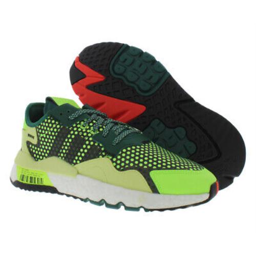 Adidas Originals Nite Jogger Mens Shoes Size 6 Color: Green/white