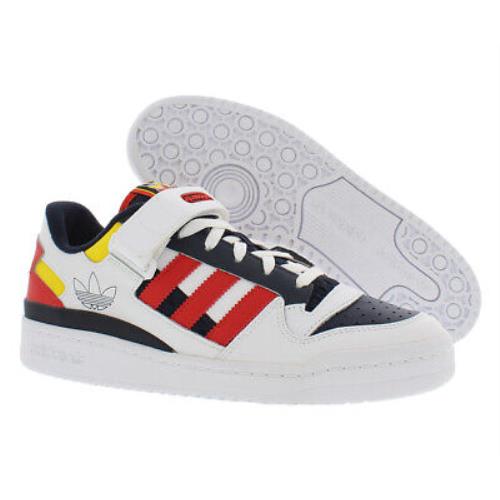 Adidas Originals Forum Low Mens Shoes Size 8 Color: White/red/black