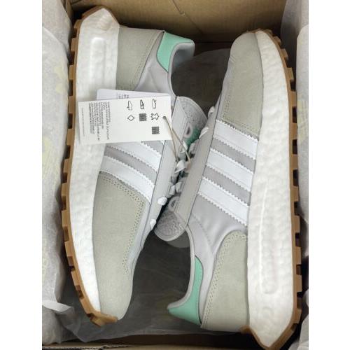 Adidas shoes Retropy - Grey, White, Mint 9