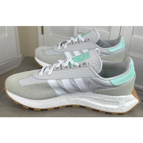 Adidas shoes Retropy - Grey, White, Mint 4