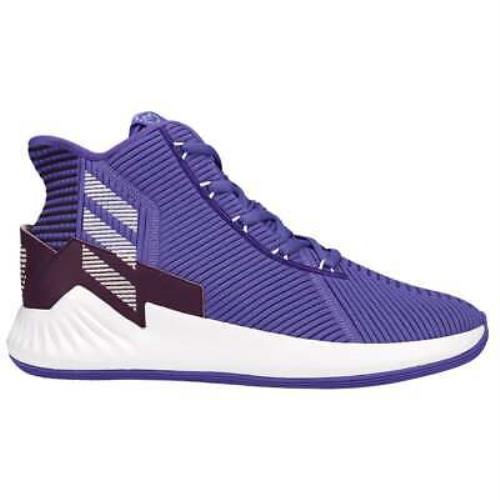 Adidas G54669 D Rose 9 X Mens Basketball Sneakers Shoes Casual - Purple