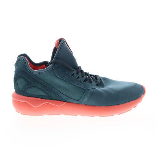 Adidas Tubular Runner S81680 Mens Blue Synthetic Athletic Running Shoes 9.5