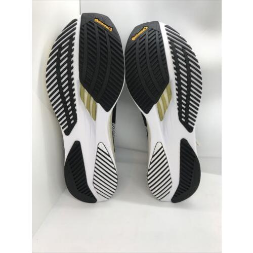 Adidas shoes Adizero - Black/White/Gold 4