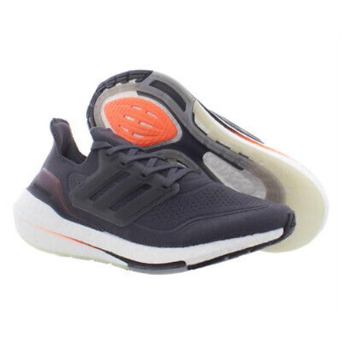Adidas Ultraboost 21 Mens Shoes Size 10 Color: Grey/grey/screaming Orange