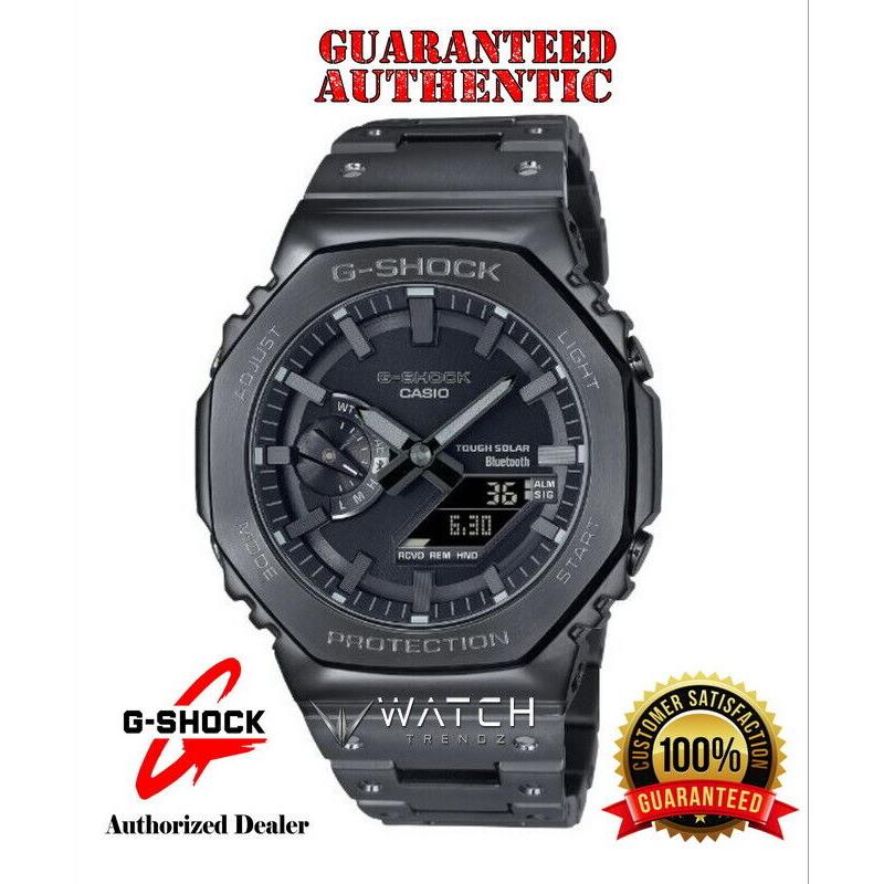 Casio G-shock GMB2100BD-1A Bluetooth Solar Powered Full Metal Black Watch