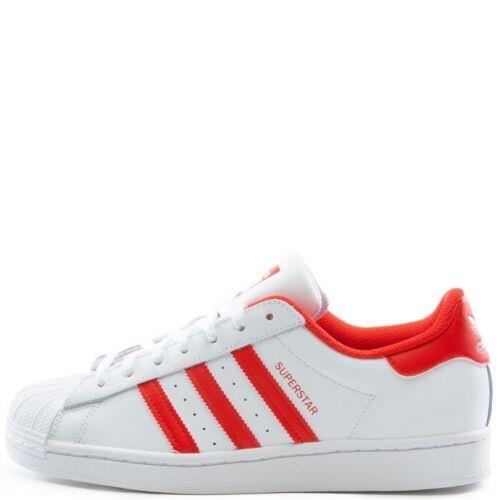 adidas superstar red men