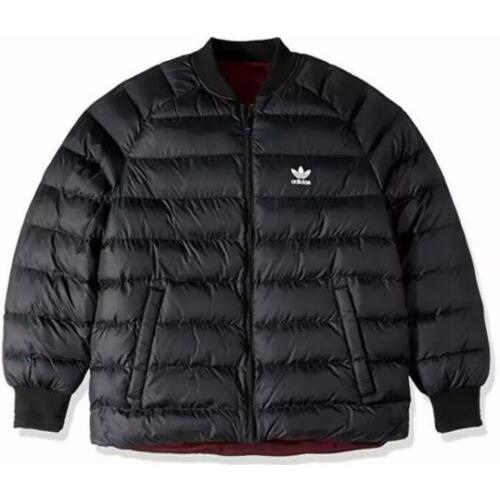 Adidas Originals Sst Superstar Reversible Jacket Black DH5006 Men s Large