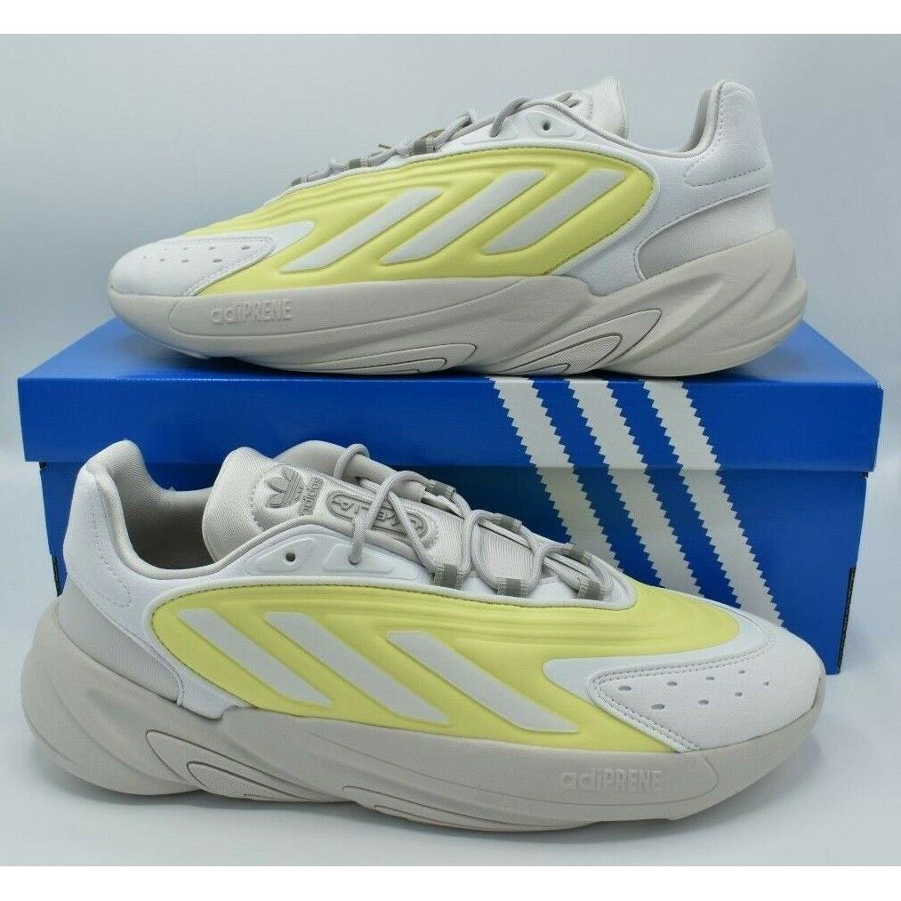 Adidas Originals Mens Size 10 Ozelia Yellow Grey White Sneakers Shoes GZ9176