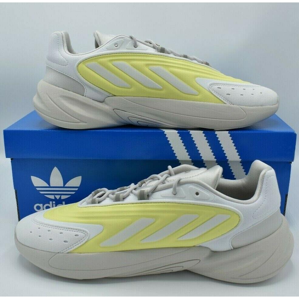 Adidas shoes Ozelia - Cloud White, Pulse Yellow, Grey One 0