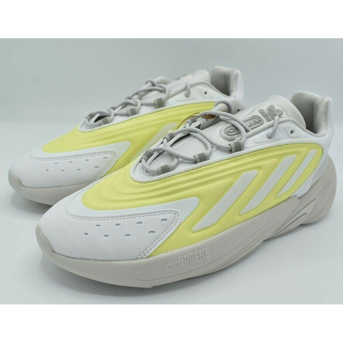 Adidas shoes Ozelia - Cloud White, Pulse Yellow, Grey One 1