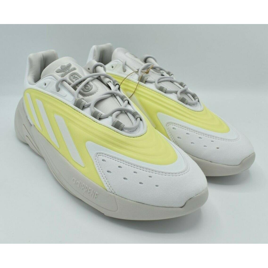 Adidas shoes Ozelia - Cloud White, Pulse Yellow, Grey One 2