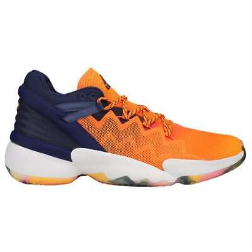 Adidas D.o.n. Issue #2 G55334 D.o.n. Issue 2 Mens Basketball Sneakers Shoes Casual - Orange