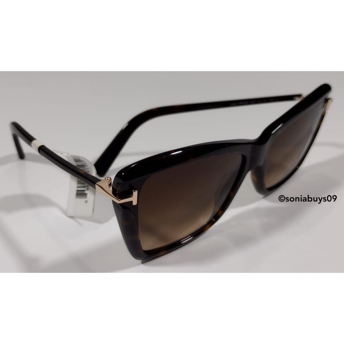 Tom Ford sunglasses Leah - Dark Tortoise Frame, Brown Gradient Lens 0