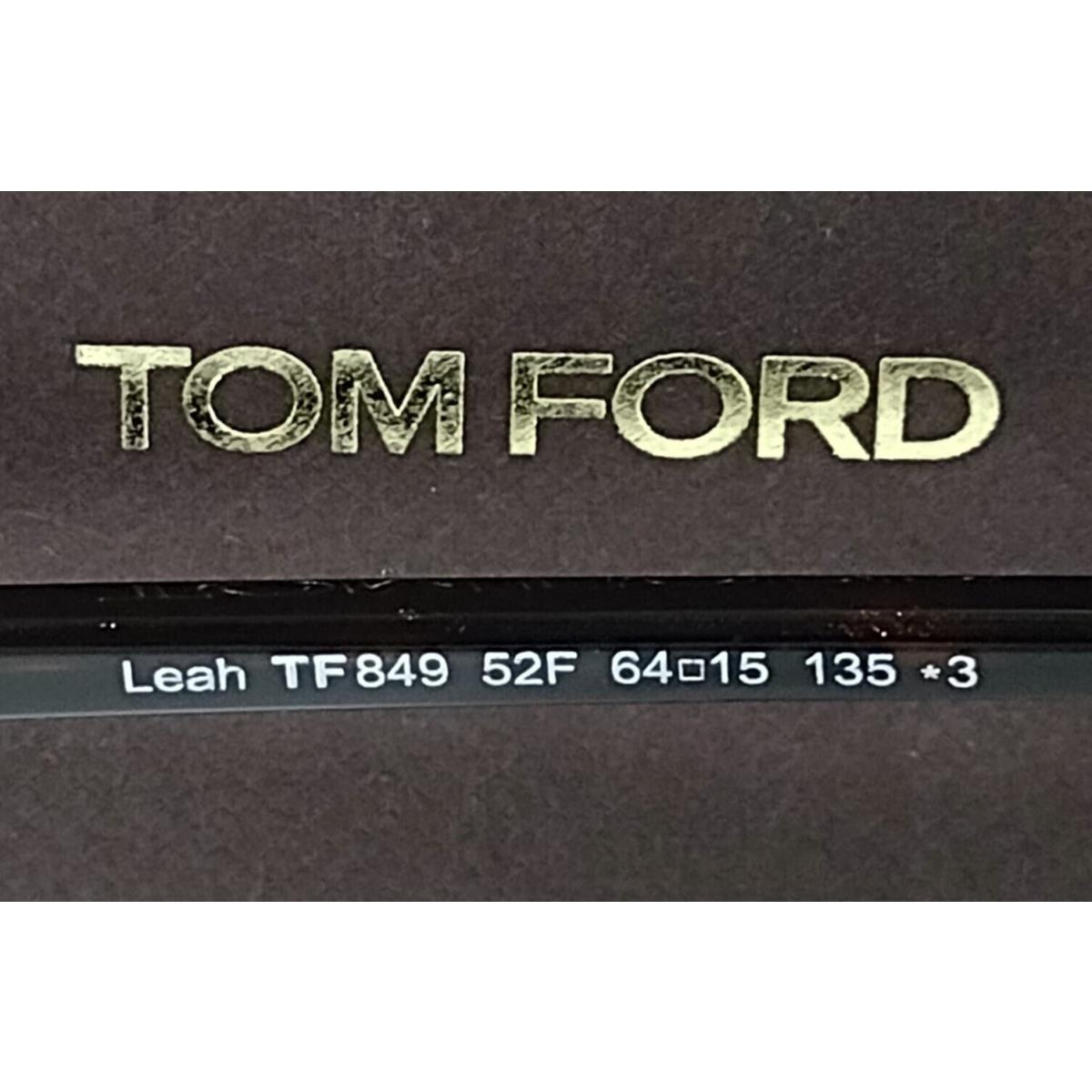 Tom Ford sunglasses Leah - Dark Tortoise Frame, Brown Gradient Lens 10