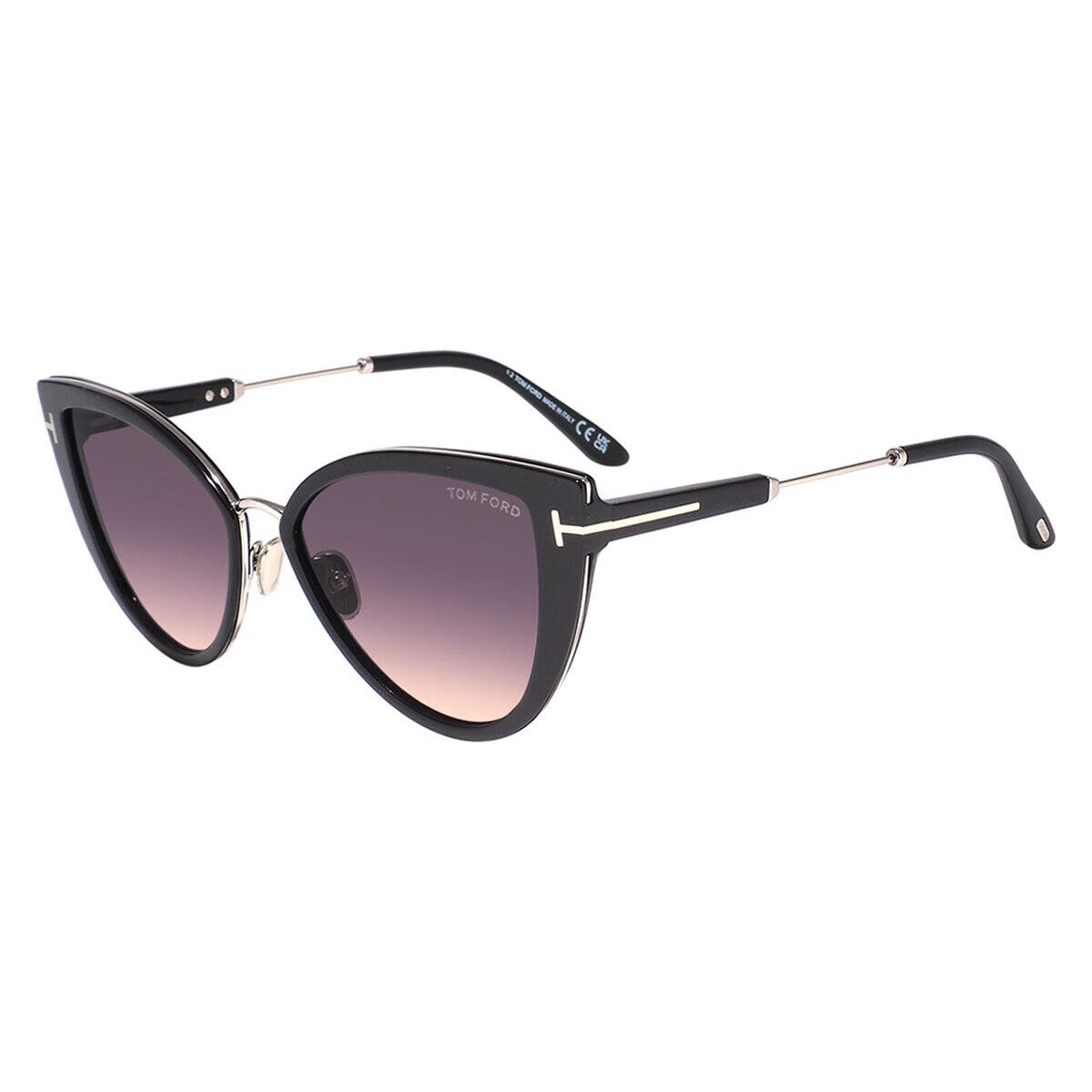 Tom Ford FT0868 Anjelica-02 Sunglasses Women Cat Eye 57mm