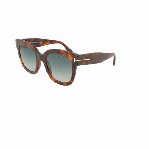Tom Ford Designer Sunglasses Beatrix FT0613-53W in Havana/grey Gradient Lens